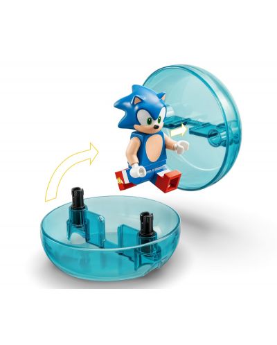 Konstruktor LEGO Sonic - Sonic Challenge, Speed ​​​​Sphere (76990) - 6